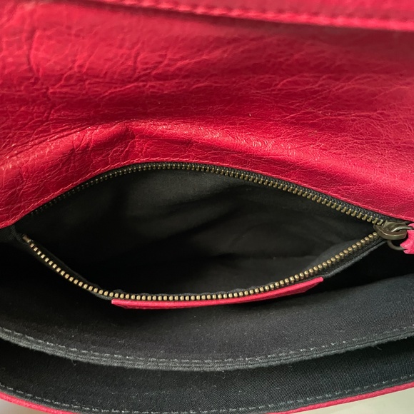 Balenciaga Rose Thulium Motorcross Envelope Clutch - Picture 9 of 11